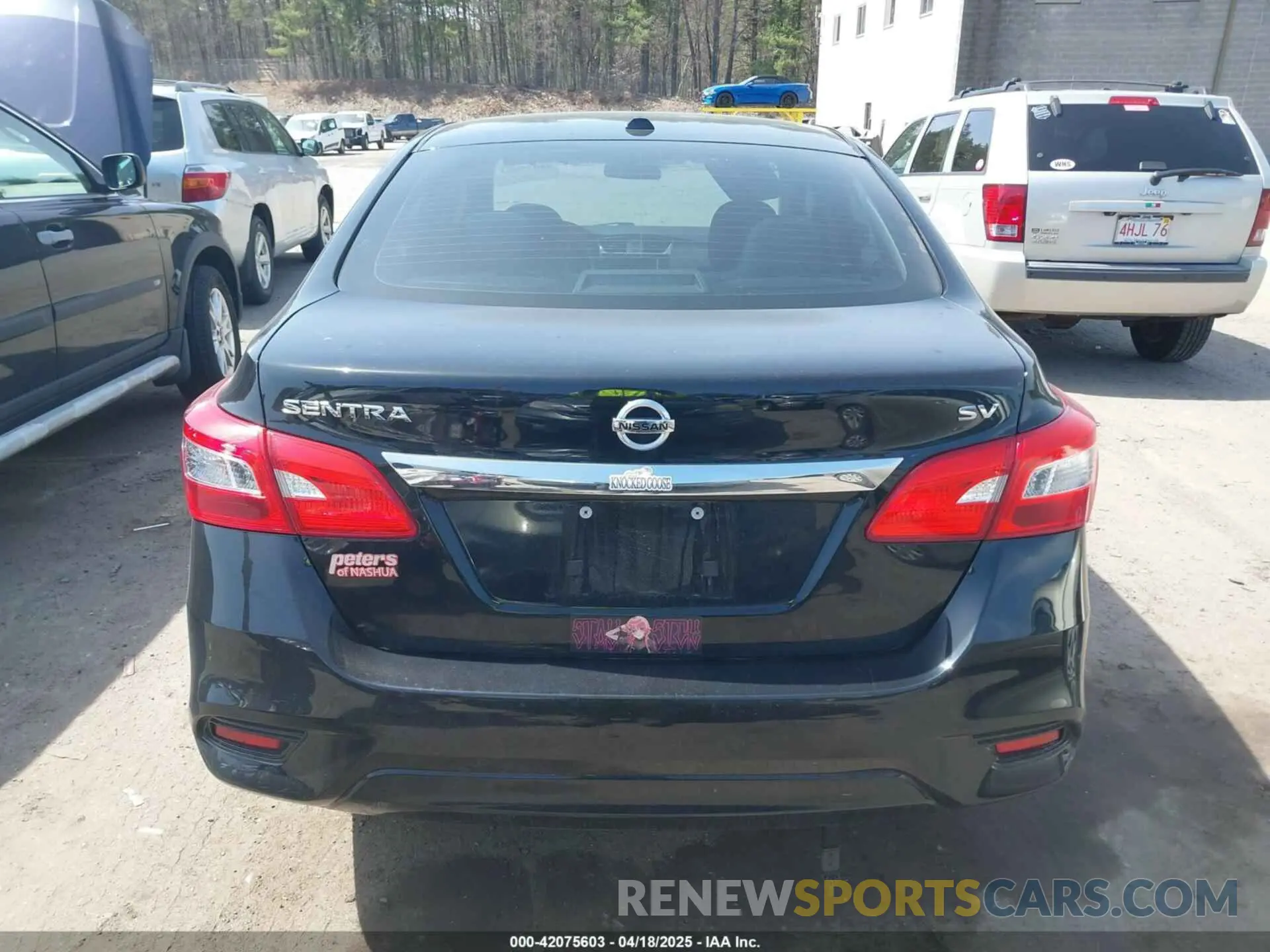 16 Photograph of a damaged car 3N1AB7AP2KY304266 NISSAN SENTRA 2019
