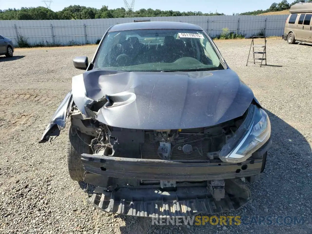 5 Photograph of a damaged car 3N1AB7AP2KY305675 NISSAN SENTRA 2019