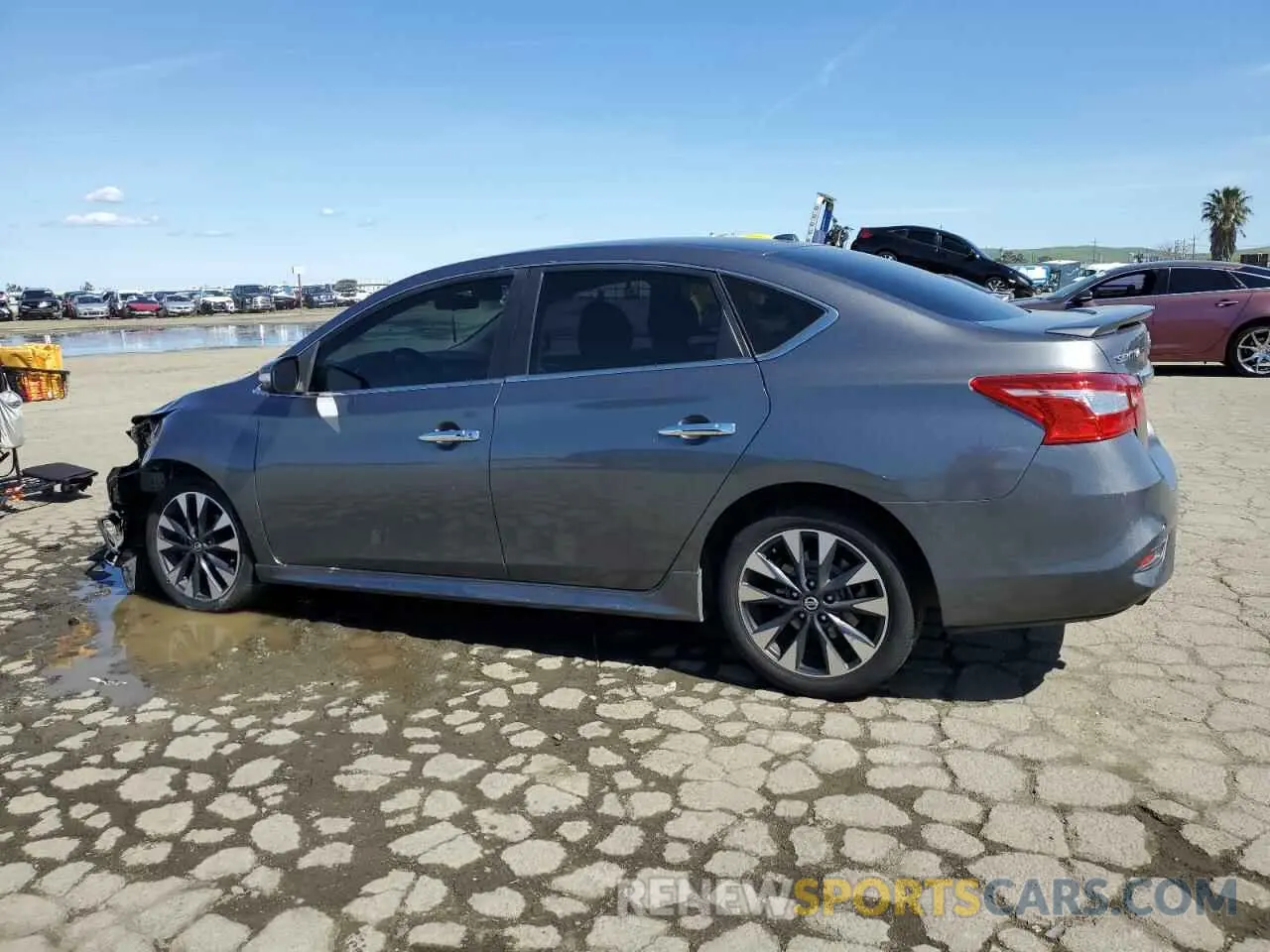 2 Photograph of a damaged car 3N1AB7AP2KY306731 NISSAN SENTRA 2019