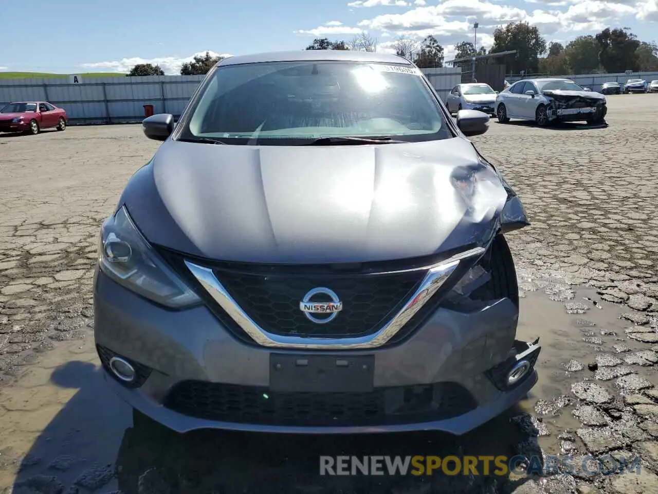 5 Photograph of a damaged car 3N1AB7AP2KY306731 NISSAN SENTRA 2019