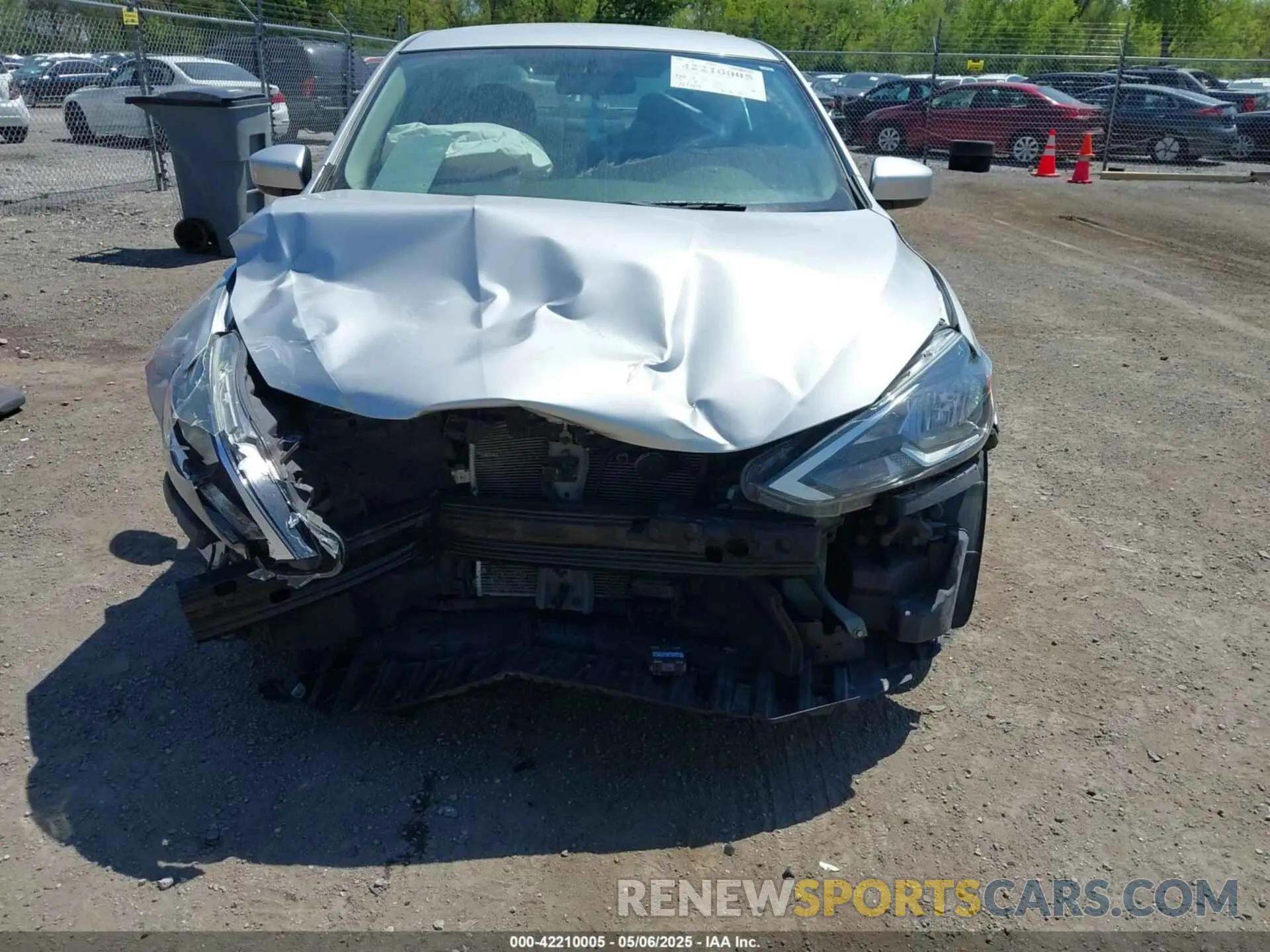 13 Photograph of a damaged car 3N1AB7AP2KY313646 NISSAN SENTRA 2019