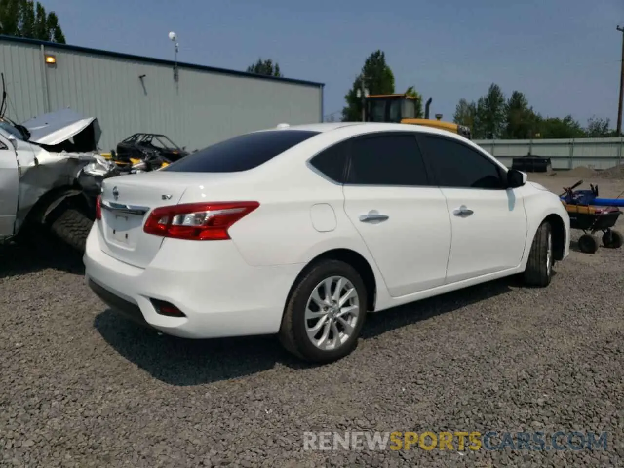 3 Photograph of a damaged car 3N1AB7AP2KY317342 NISSAN SENTRA 2019
