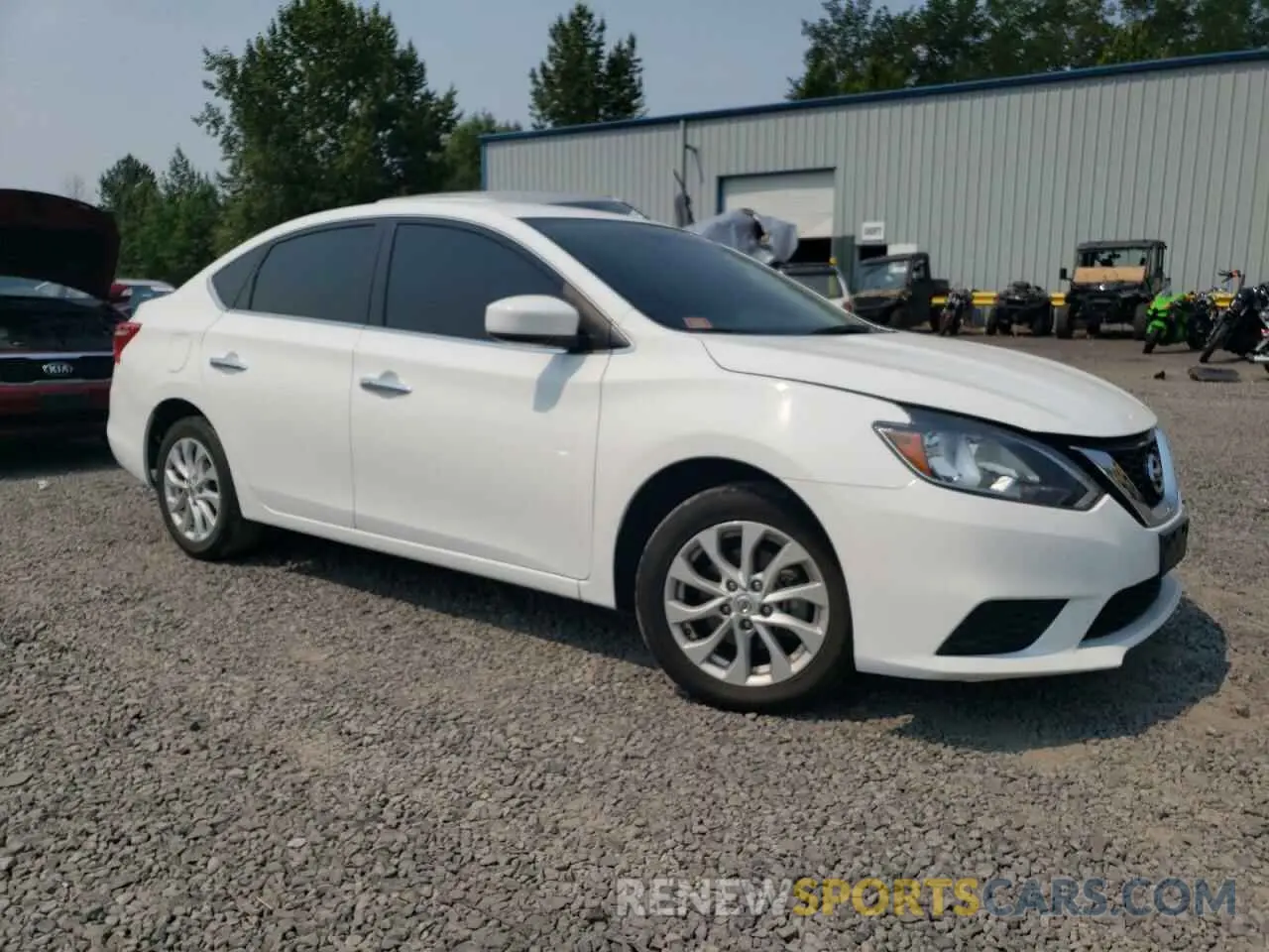 4 Photograph of a damaged car 3N1AB7AP2KY317342 NISSAN SENTRA 2019
