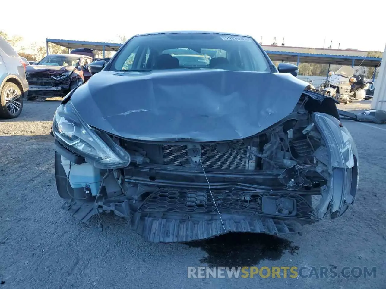5 Photograph of a damaged car 3N1AB7AP2KY321360 NISSAN SENTRA 2019