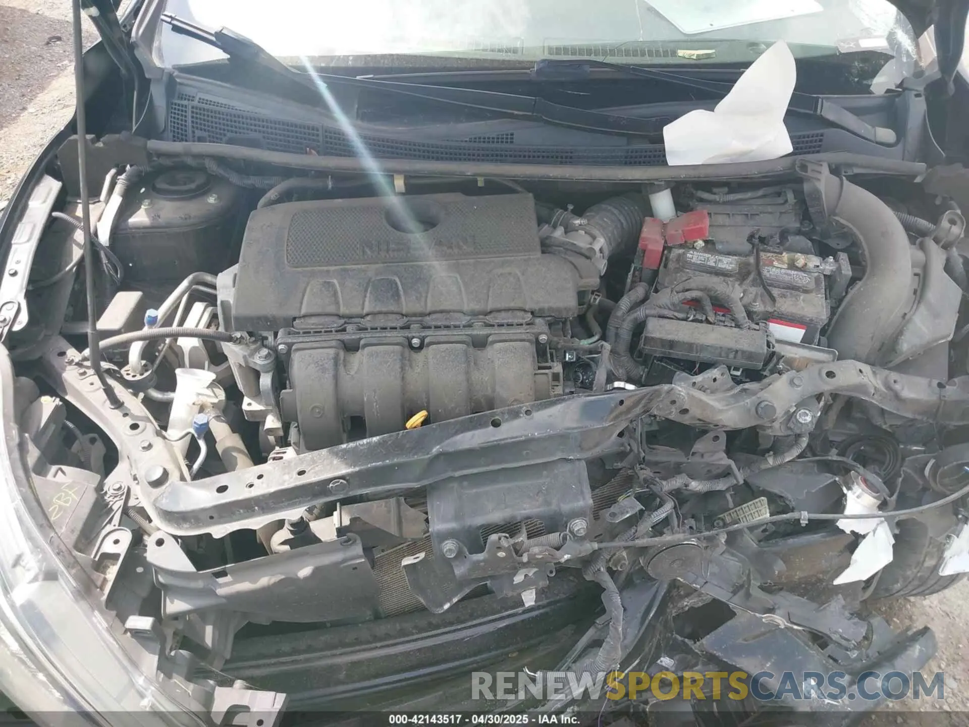 10 Photograph of a damaged car 3N1AB7AP2KY329491 NISSAN SENTRA 2019