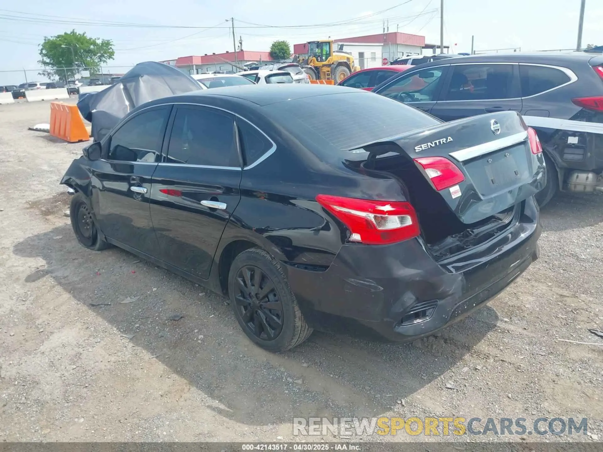 3 Photograph of a damaged car 3N1AB7AP2KY329491 NISSAN SENTRA 2019