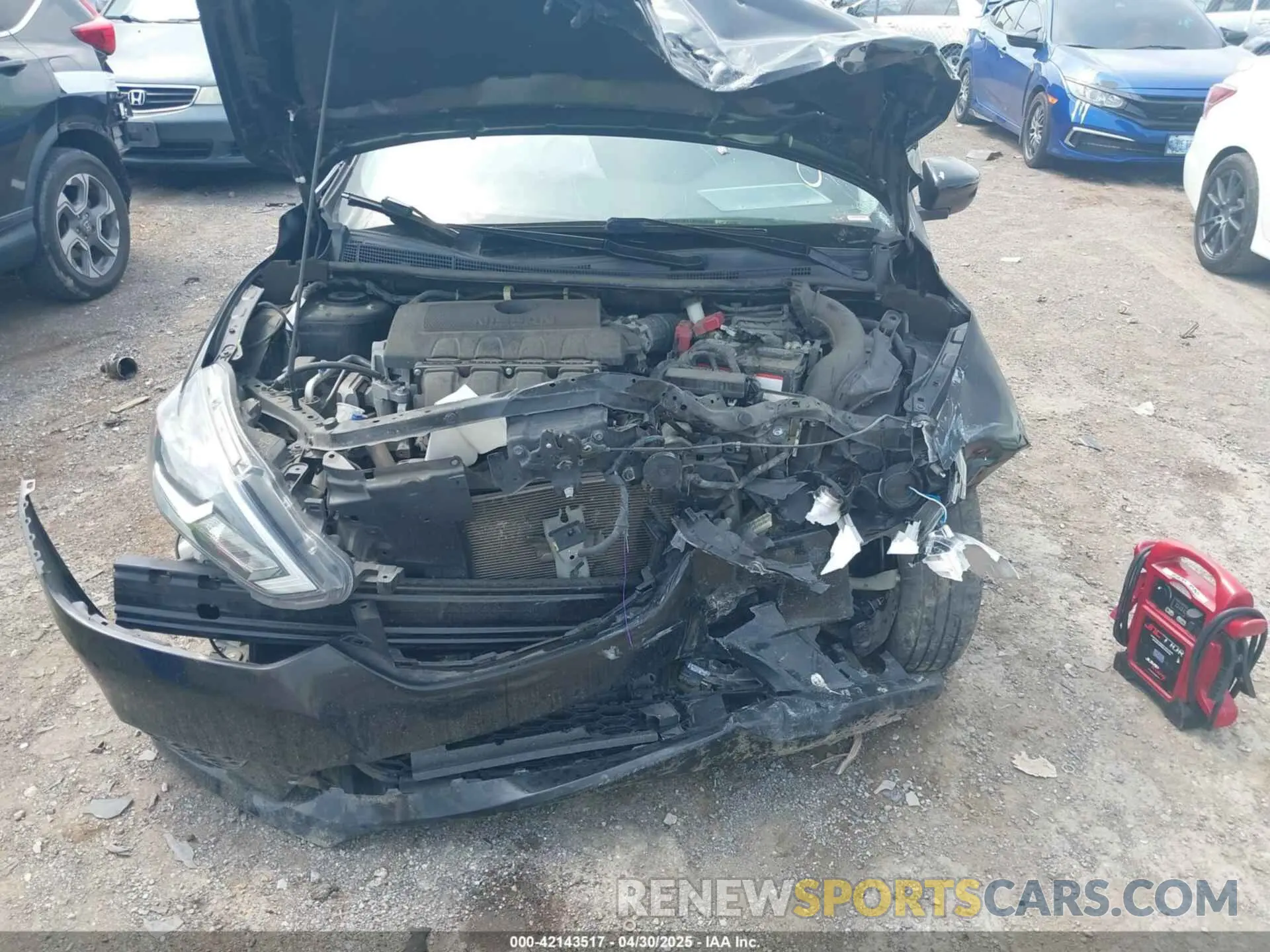 6 Photograph of a damaged car 3N1AB7AP2KY329491 NISSAN SENTRA 2019