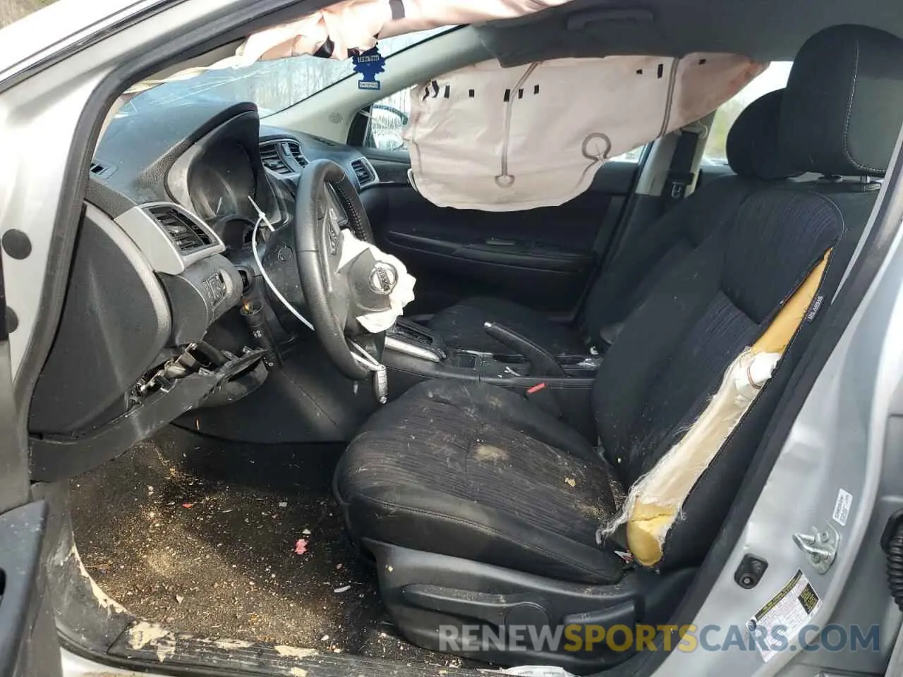 7 Photograph of a damaged car 3N1AB7AP2KY331712 NISSAN SENTRA 2019