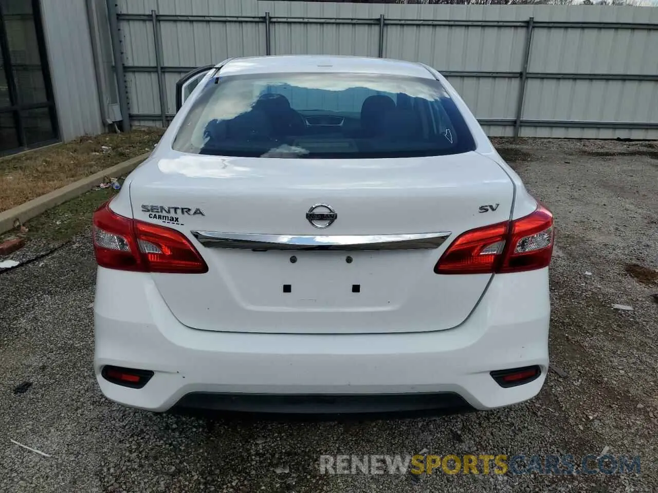 6 Photograph of a damaged car 3N1AB7AP2KY335582 NISSAN SENTRA 2019