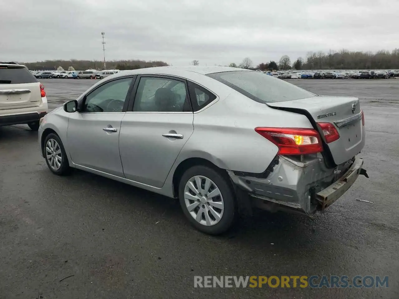 2 Photograph of a damaged car 3N1AB7AP2KY339244 NISSAN SENTRA 2019