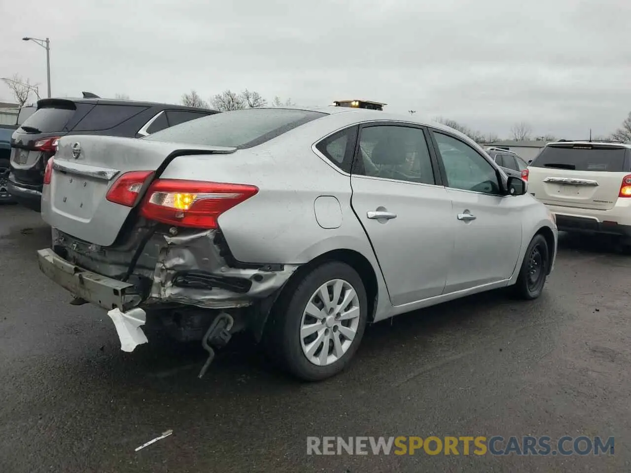 3 Photograph of a damaged car 3N1AB7AP2KY339244 NISSAN SENTRA 2019