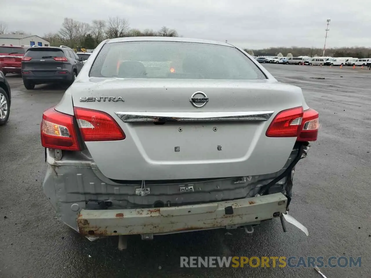 6 Photograph of a damaged car 3N1AB7AP2KY339244 NISSAN SENTRA 2019