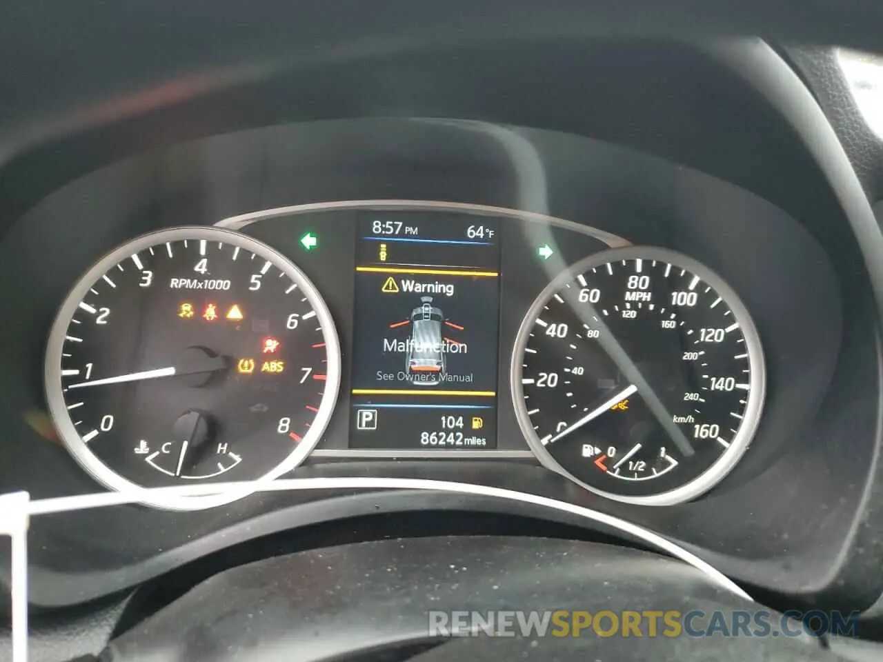 9 Photograph of a damaged car 3N1AB7AP2KY339244 NISSAN SENTRA 2019