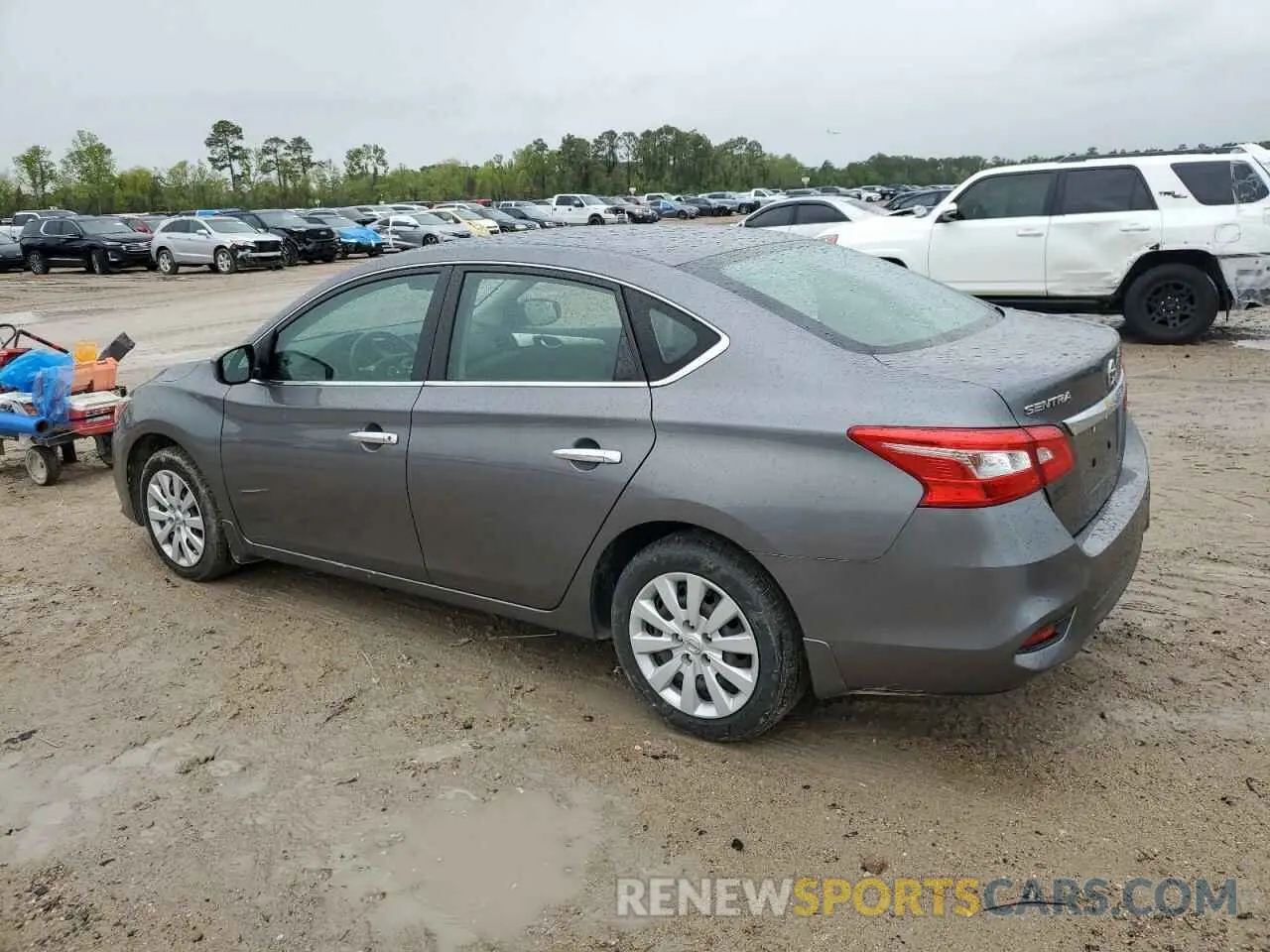 2 Photograph of a damaged car 3N1AB7AP2KY341611 NISSAN SENTRA 2019