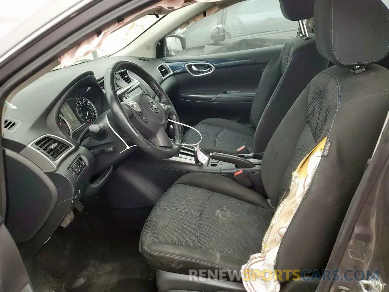 7 Photograph of a damaged car 3N1AB7AP2KY351989 NISSAN SENTRA 2019
