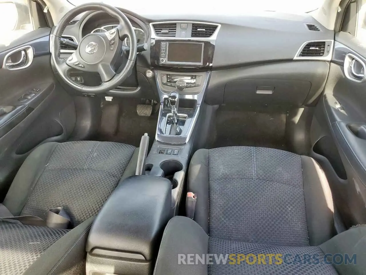 8 Photograph of a damaged car 3N1AB7AP2KY351989 NISSAN SENTRA 2019