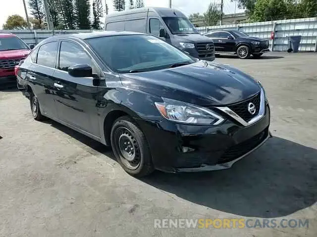 10 Photograph of a damaged car 3N1AB7AP2KY355864 NISSAN SENTRA 2019