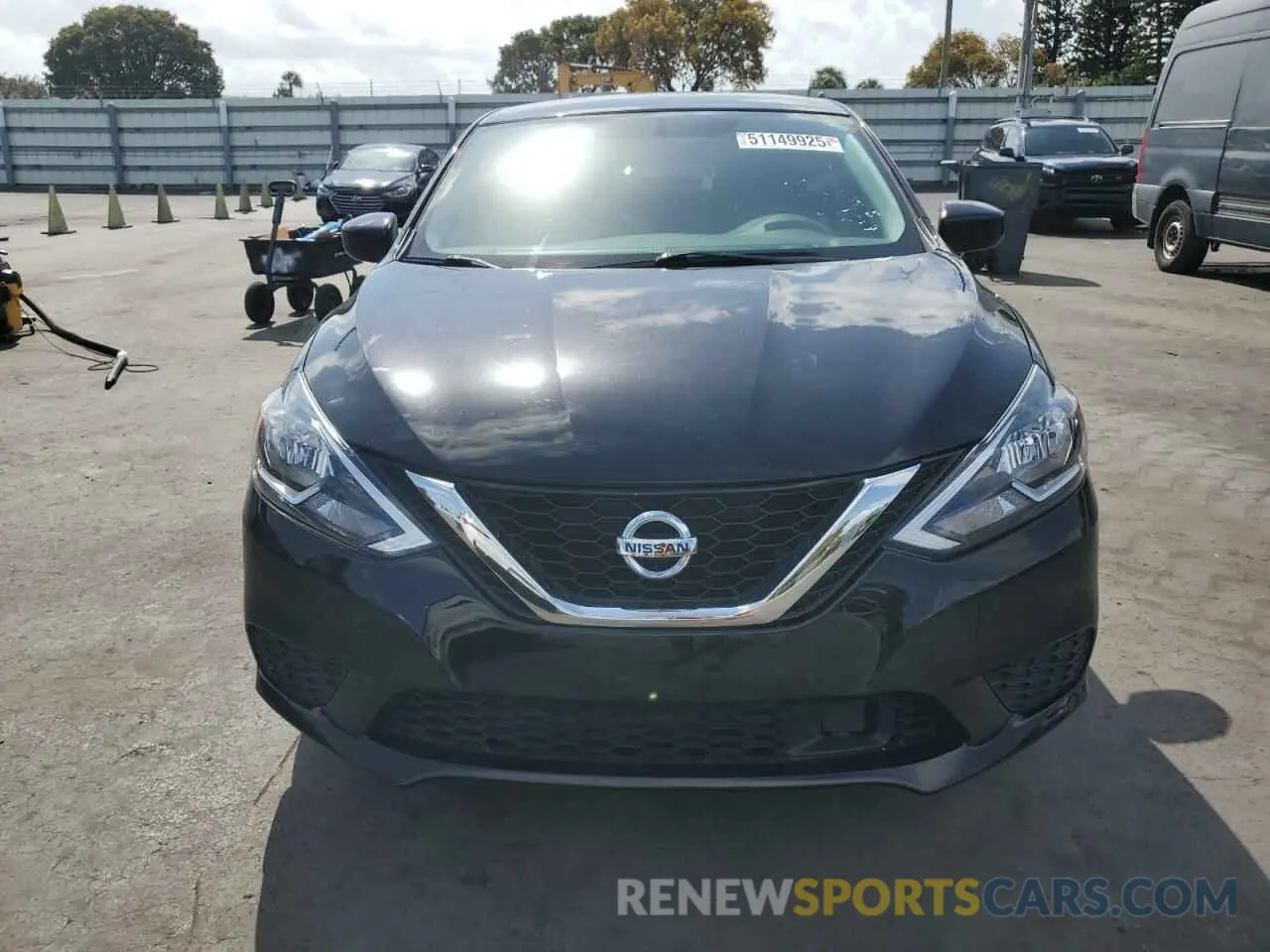 5 Photograph of a damaged car 3N1AB7AP2KY355864 NISSAN SENTRA 2019