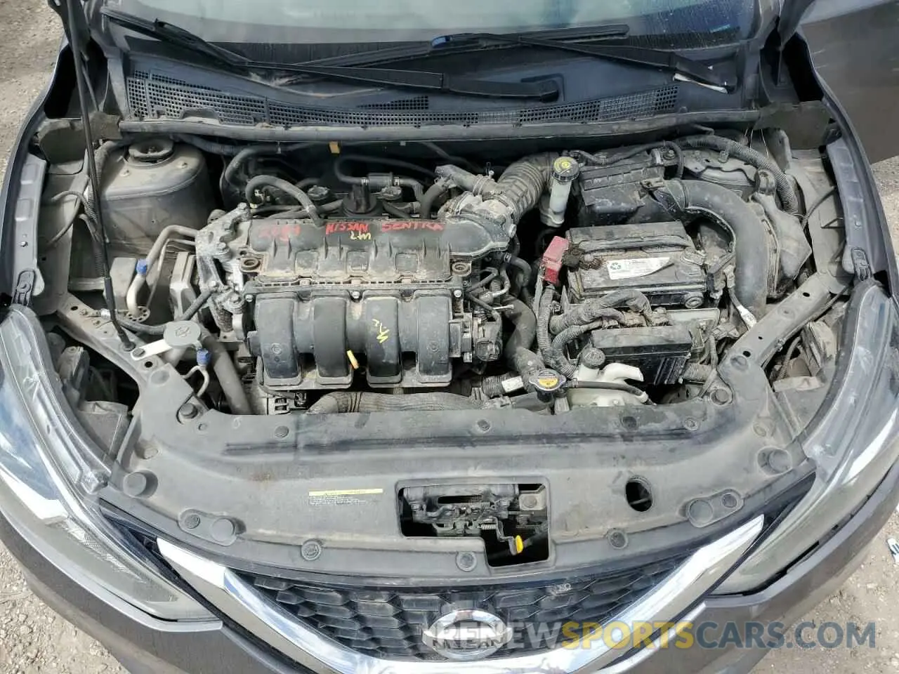 11 Photograph of a damaged car 3N1AB7AP2KY358232 NISSAN SENTRA 2019