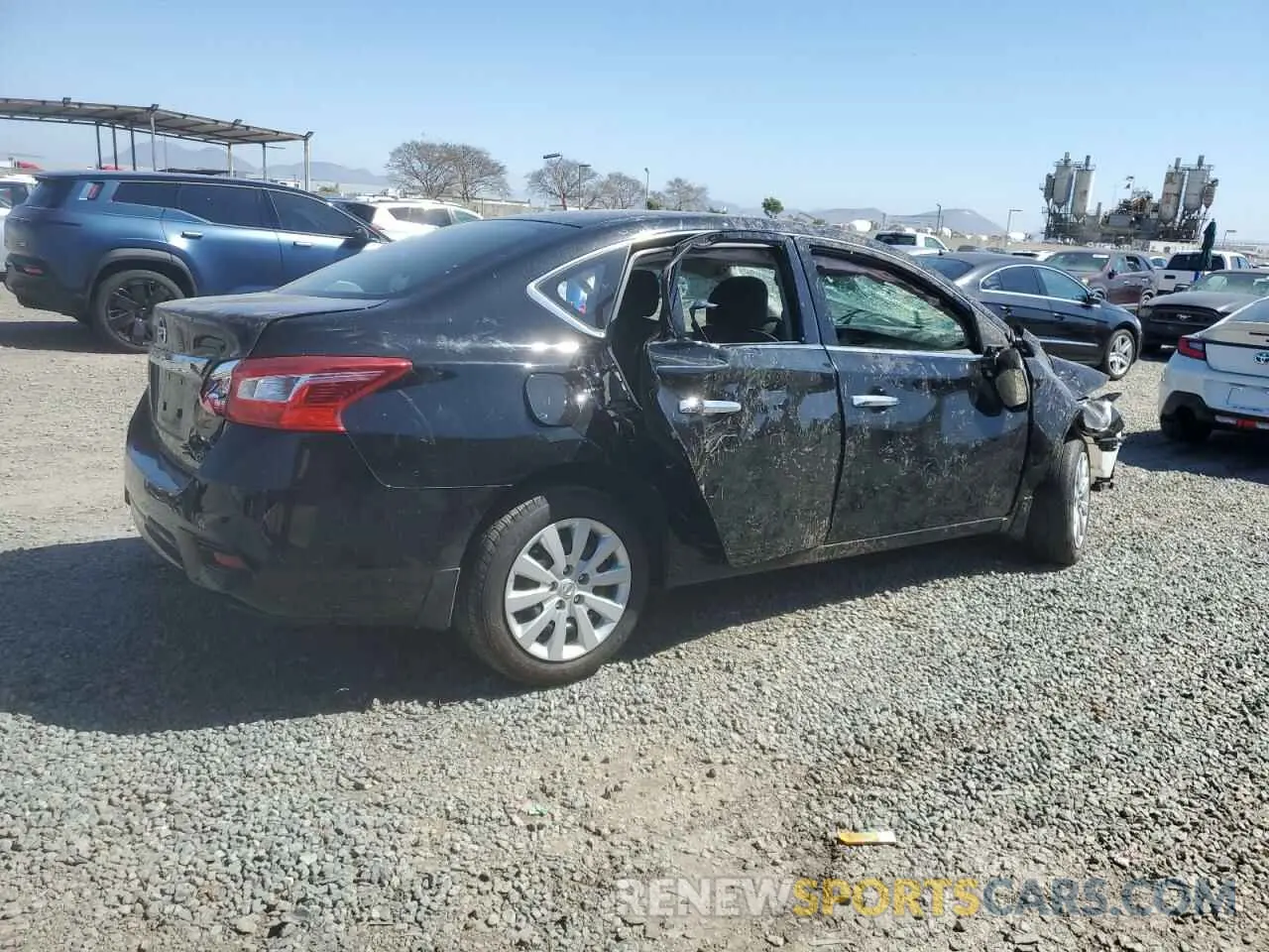3 Photograph of a damaged car 3N1AB7AP2KY366167 NISSAN SENTRA 2019