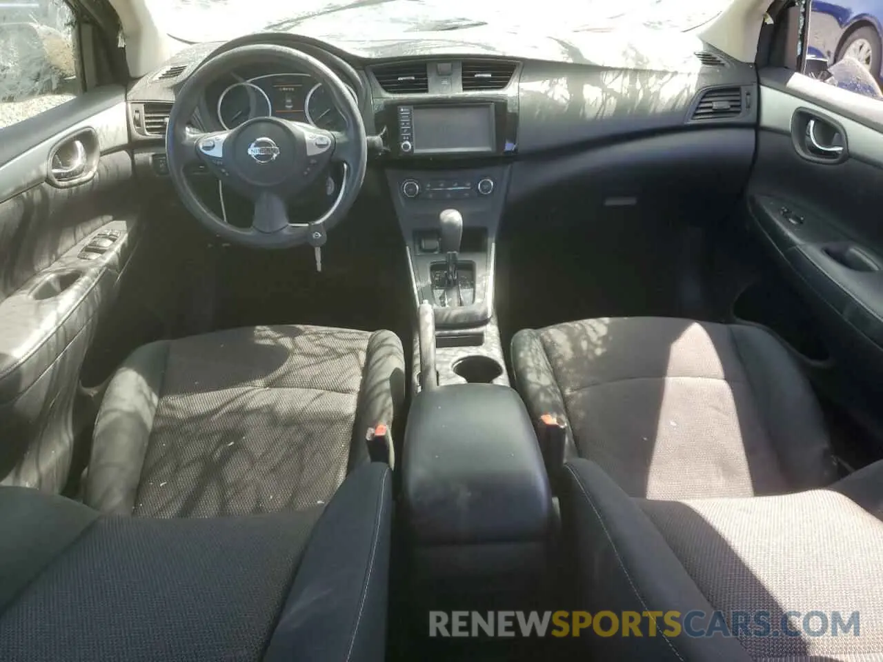 8 Photograph of a damaged car 3N1AB7AP2KY366167 NISSAN SENTRA 2019