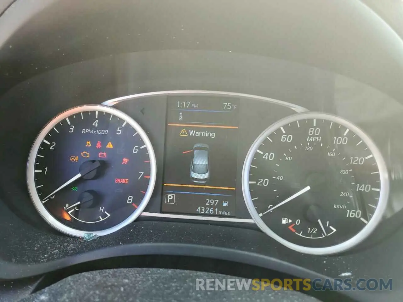 9 Photograph of a damaged car 3N1AB7AP2KY366167 NISSAN SENTRA 2019