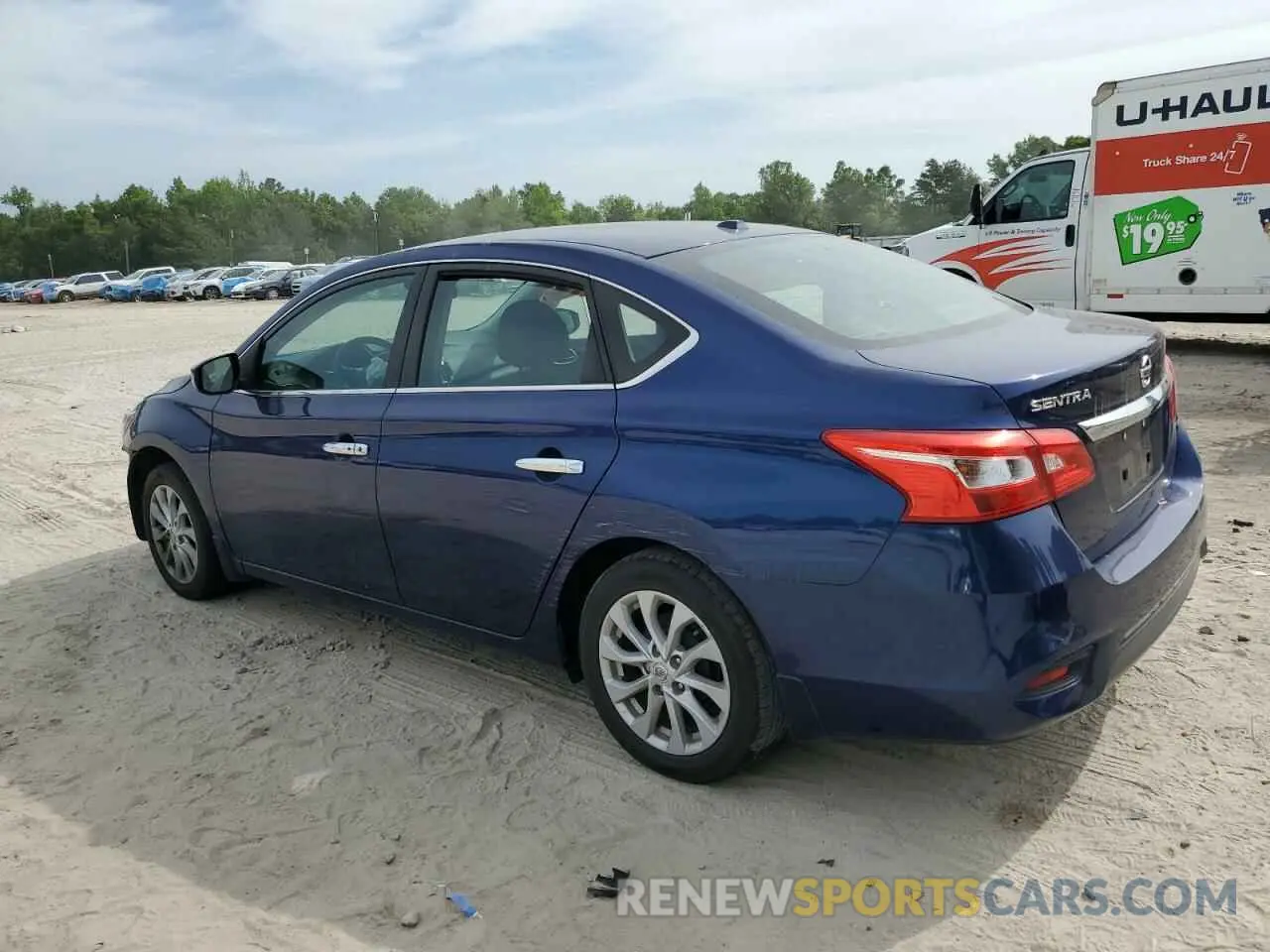 2 Photograph of a damaged car 3N1AB7AP2KY366346 NISSAN SENTRA 2019