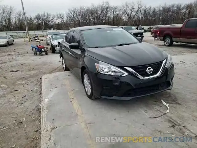 10 Photograph of a damaged car 3N1AB7AP2KY367884 NISSAN SENTRA 2019