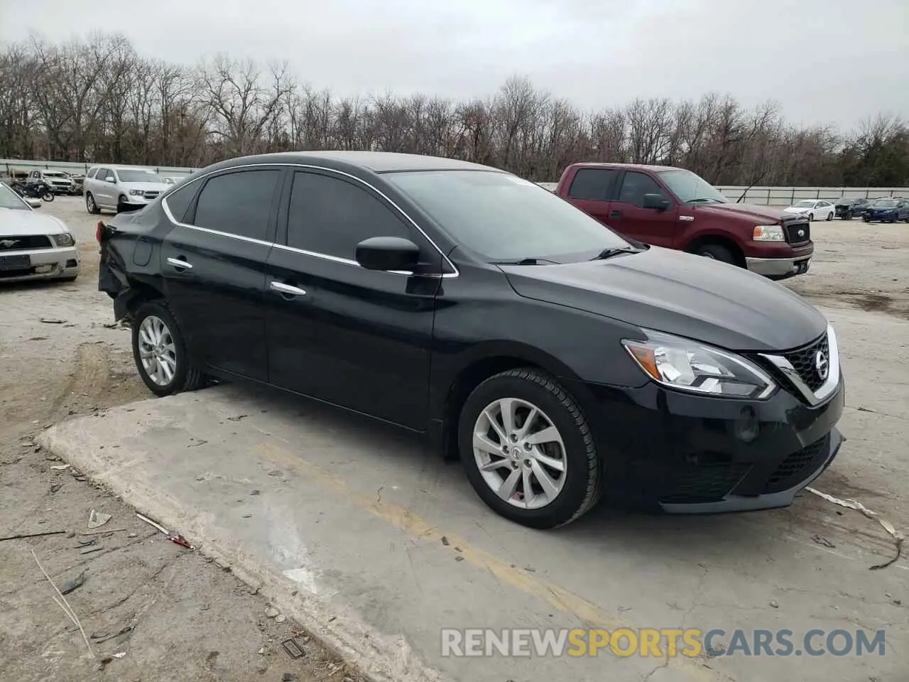 4 Photograph of a damaged car 3N1AB7AP2KY367884 NISSAN SENTRA 2019