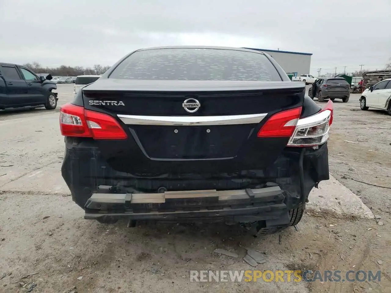 6 Photograph of a damaged car 3N1AB7AP2KY367884 NISSAN SENTRA 2019