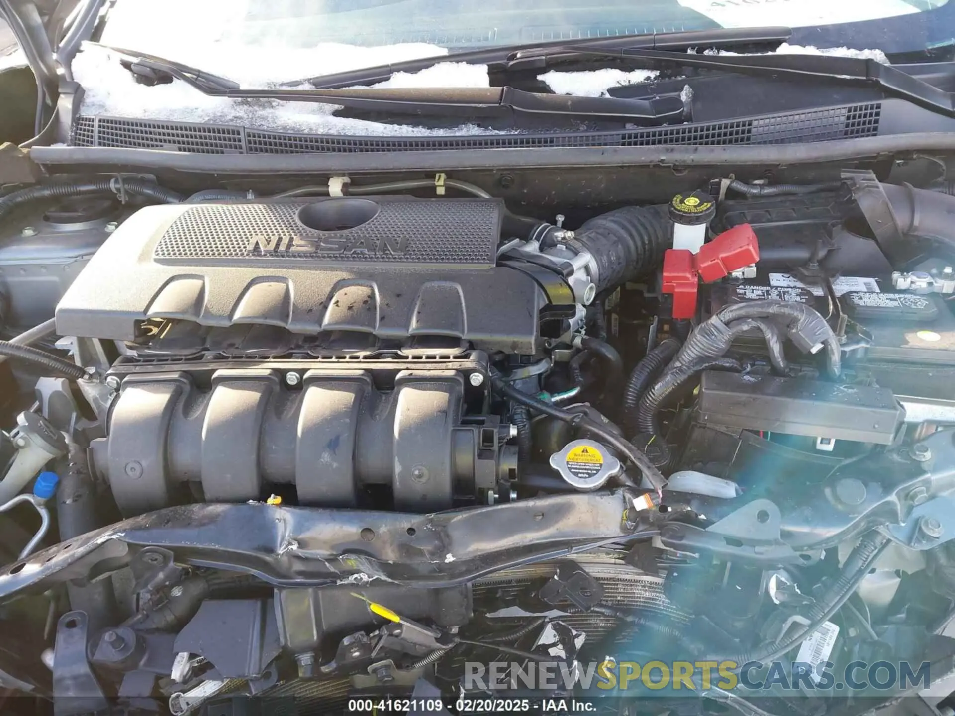 10 Photograph of a damaged car 3N1AB7AP2KY372390 NISSAN SENTRA 2019