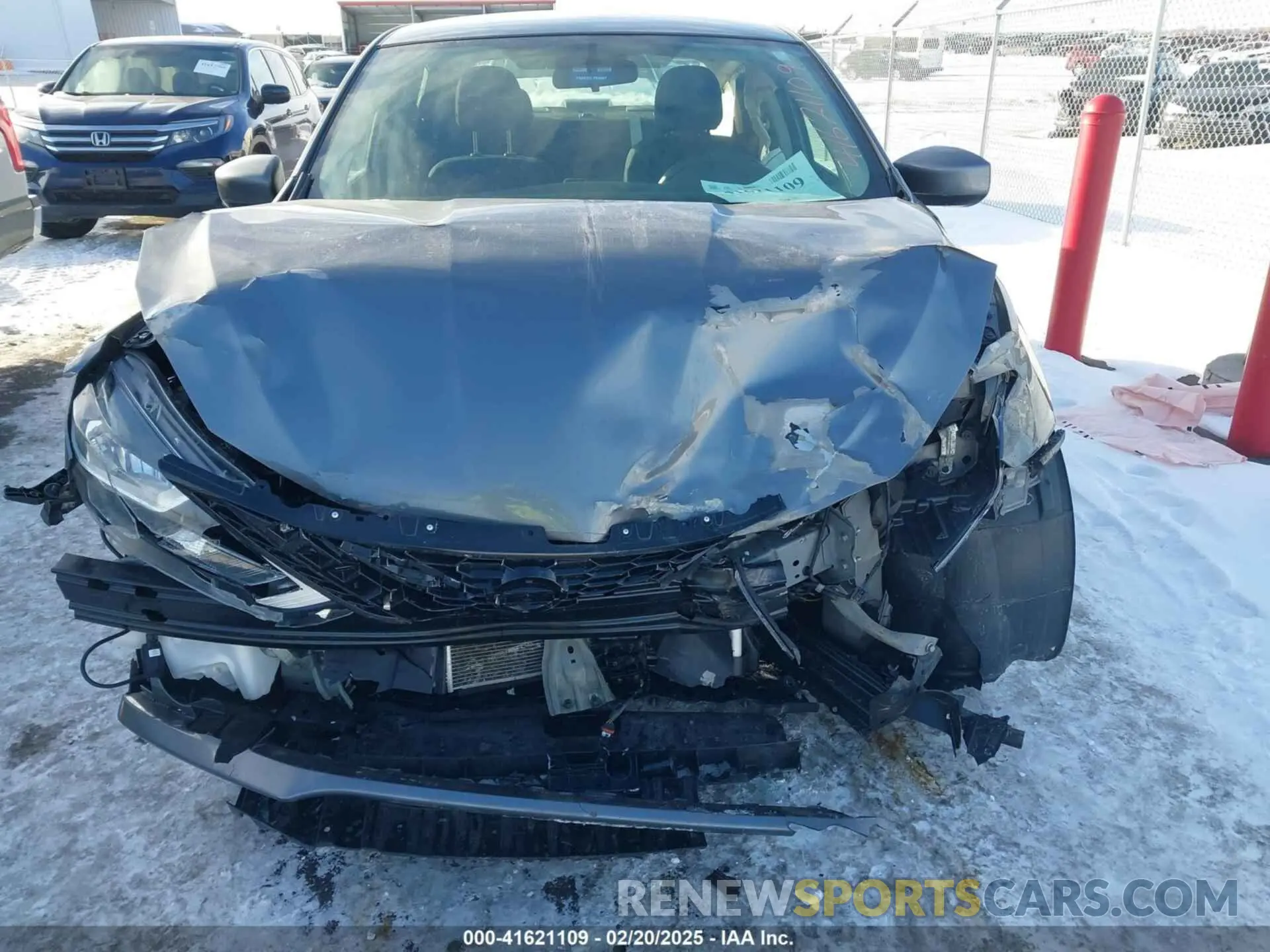 12 Photograph of a damaged car 3N1AB7AP2KY372390 NISSAN SENTRA 2019