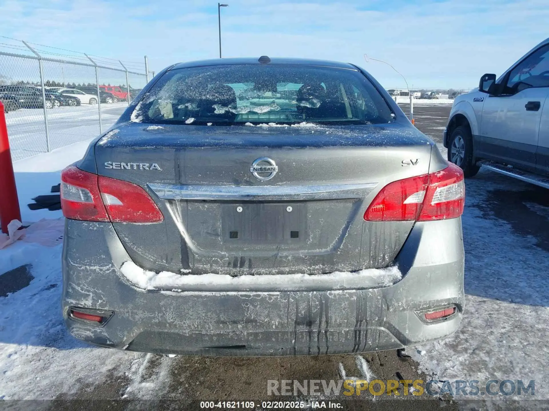 16 Photograph of a damaged car 3N1AB7AP2KY372390 NISSAN SENTRA 2019
