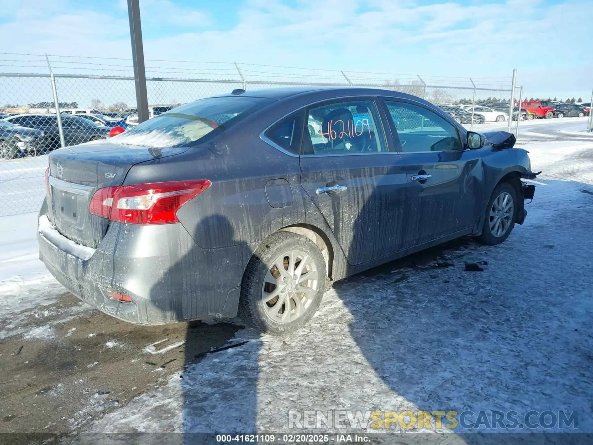 4 Photograph of a damaged car 3N1AB7AP2KY372390 NISSAN SENTRA 2019