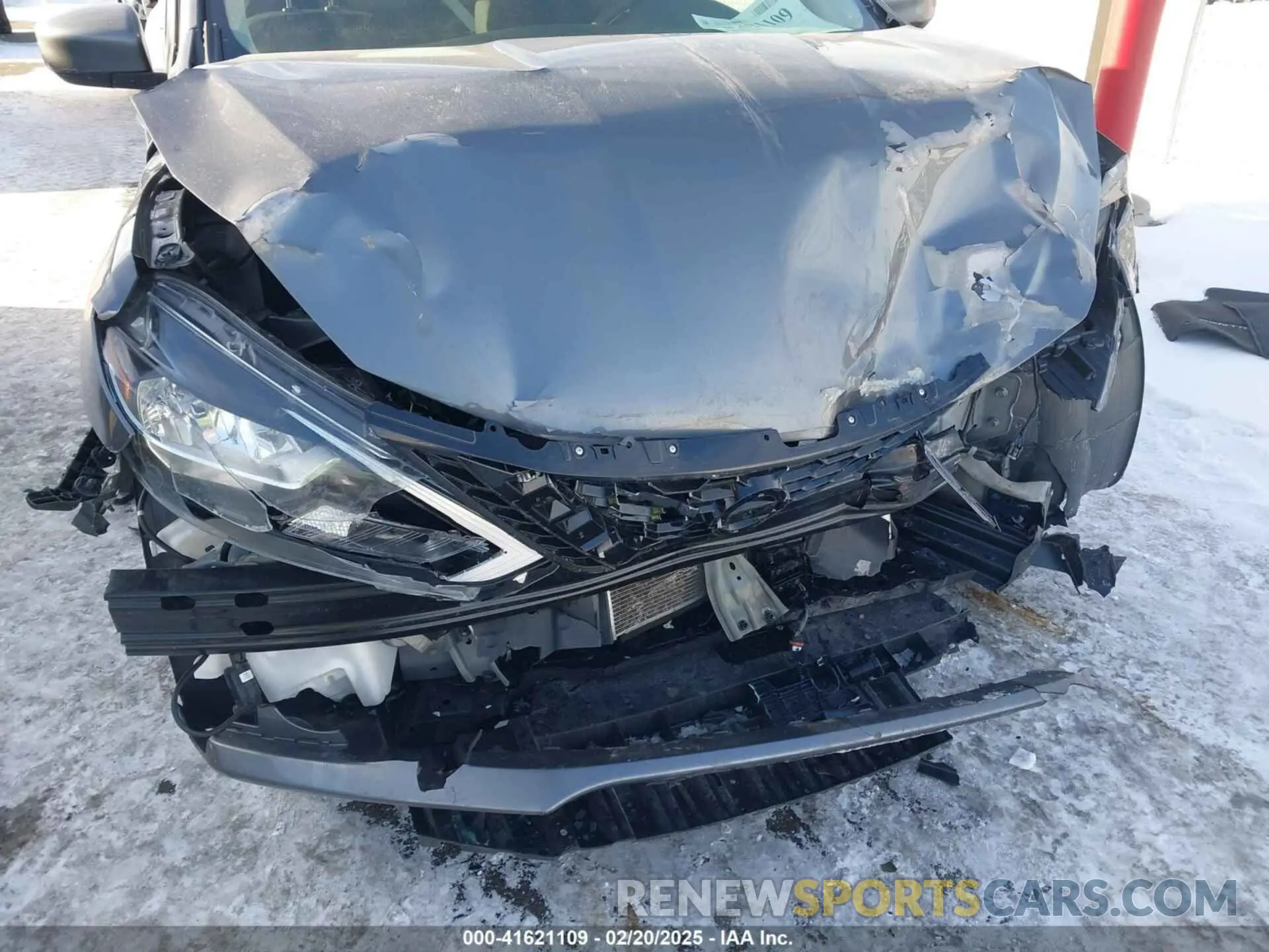 6 Photograph of a damaged car 3N1AB7AP2KY372390 NISSAN SENTRA 2019