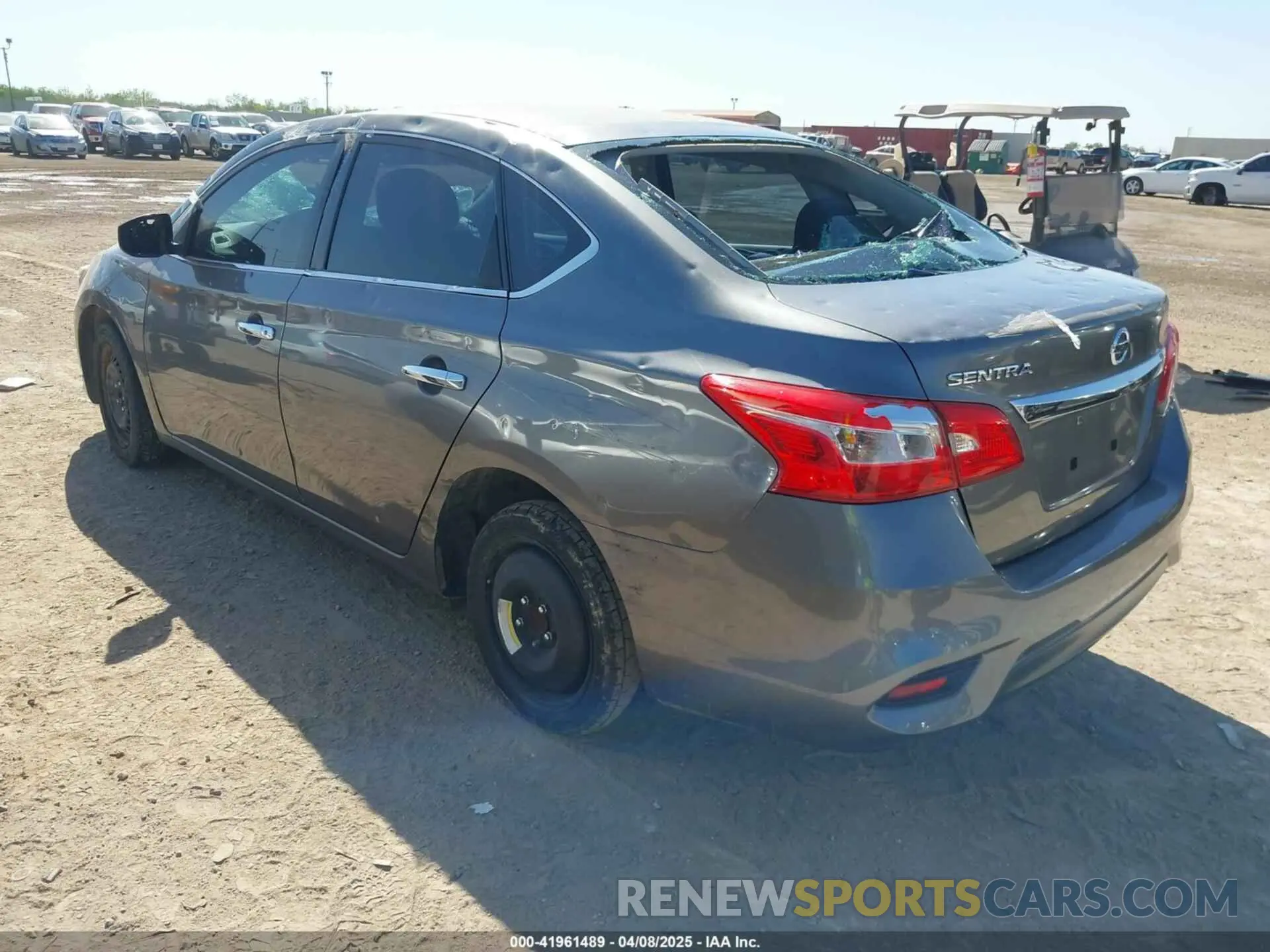 3 Photograph of a damaged car 3N1AB7AP2KY378139 NISSAN SENTRA 2019