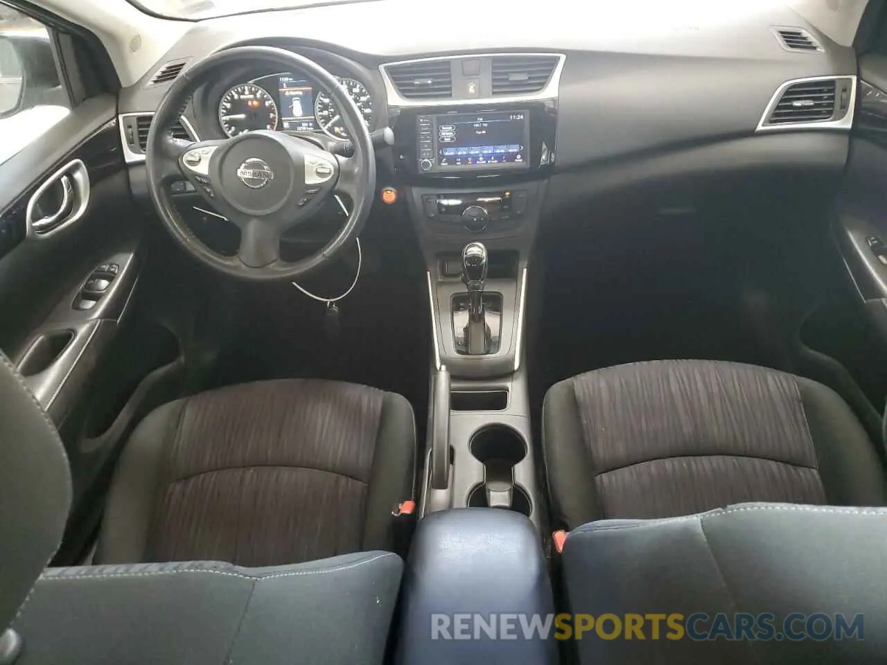 8 Photograph of a damaged car 3N1AB7AP2KY384362 NISSAN SENTRA 2019