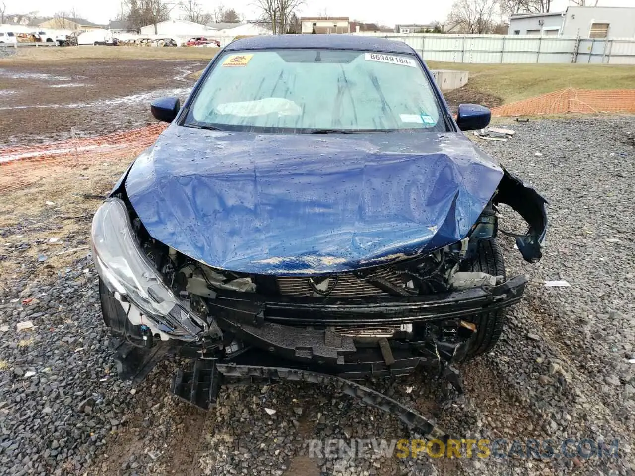 5 Photograph of a damaged car 3N1AB7AP2KY384801 NISSAN SENTRA 2019