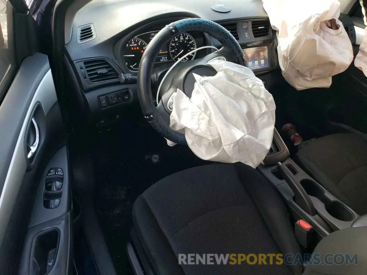 8 Photograph of a damaged car 3N1AB7AP2KY384801 NISSAN SENTRA 2019