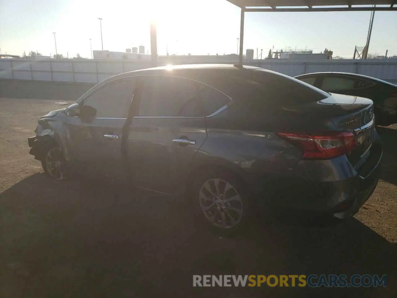 2 Photograph of a damaged car 3N1AB7AP2KY389397 NISSAN SENTRA 2019