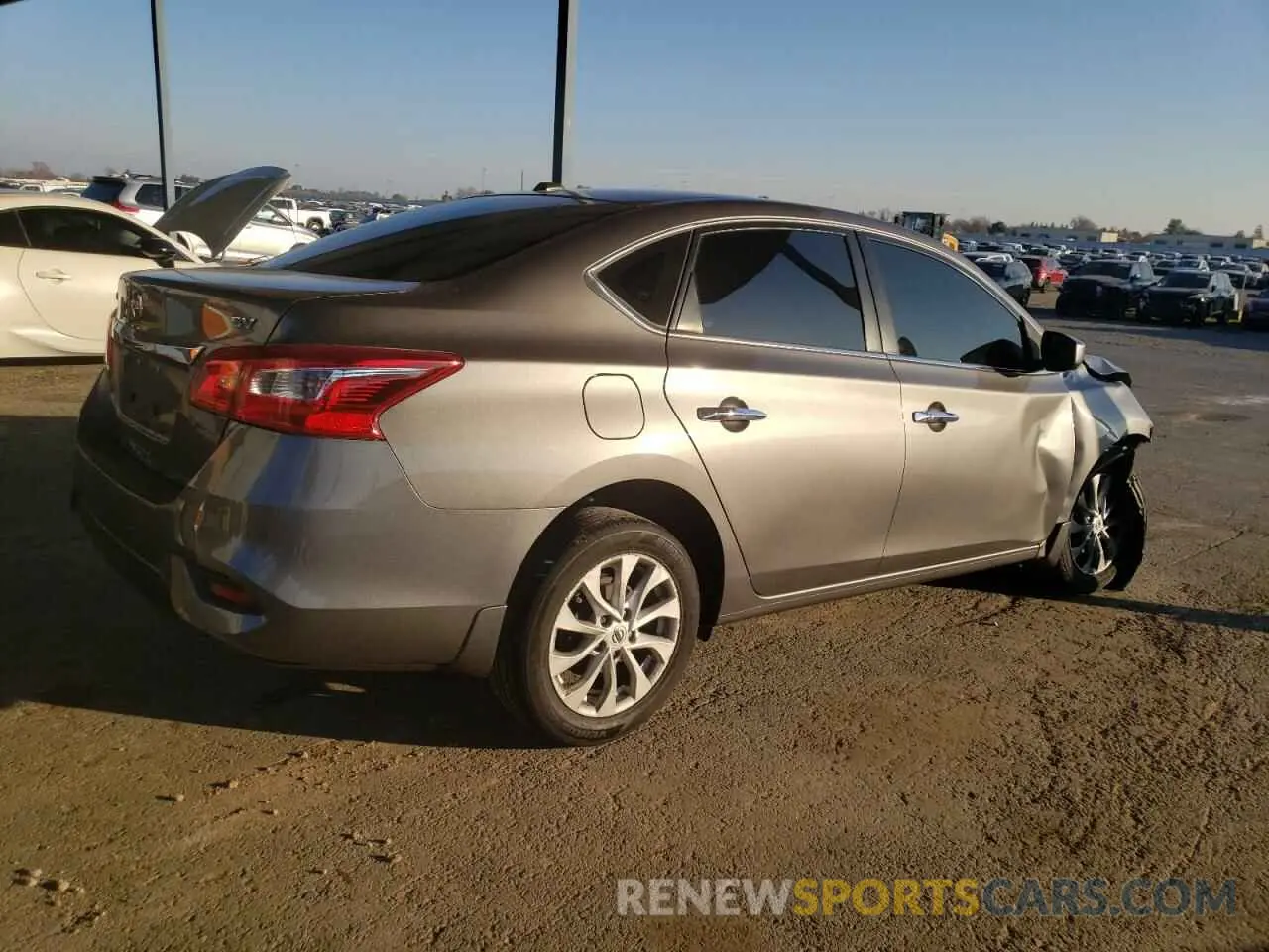 3 Photograph of a damaged car 3N1AB7AP2KY389397 NISSAN SENTRA 2019