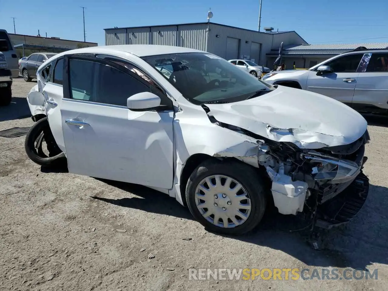 4 Photograph of a damaged car 3N1AB7AP2KY390081 NISSAN SENTRA 2019