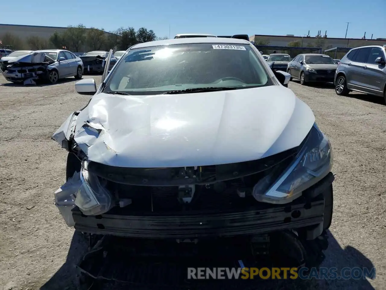 5 Photograph of a damaged car 3N1AB7AP2KY390081 NISSAN SENTRA 2019