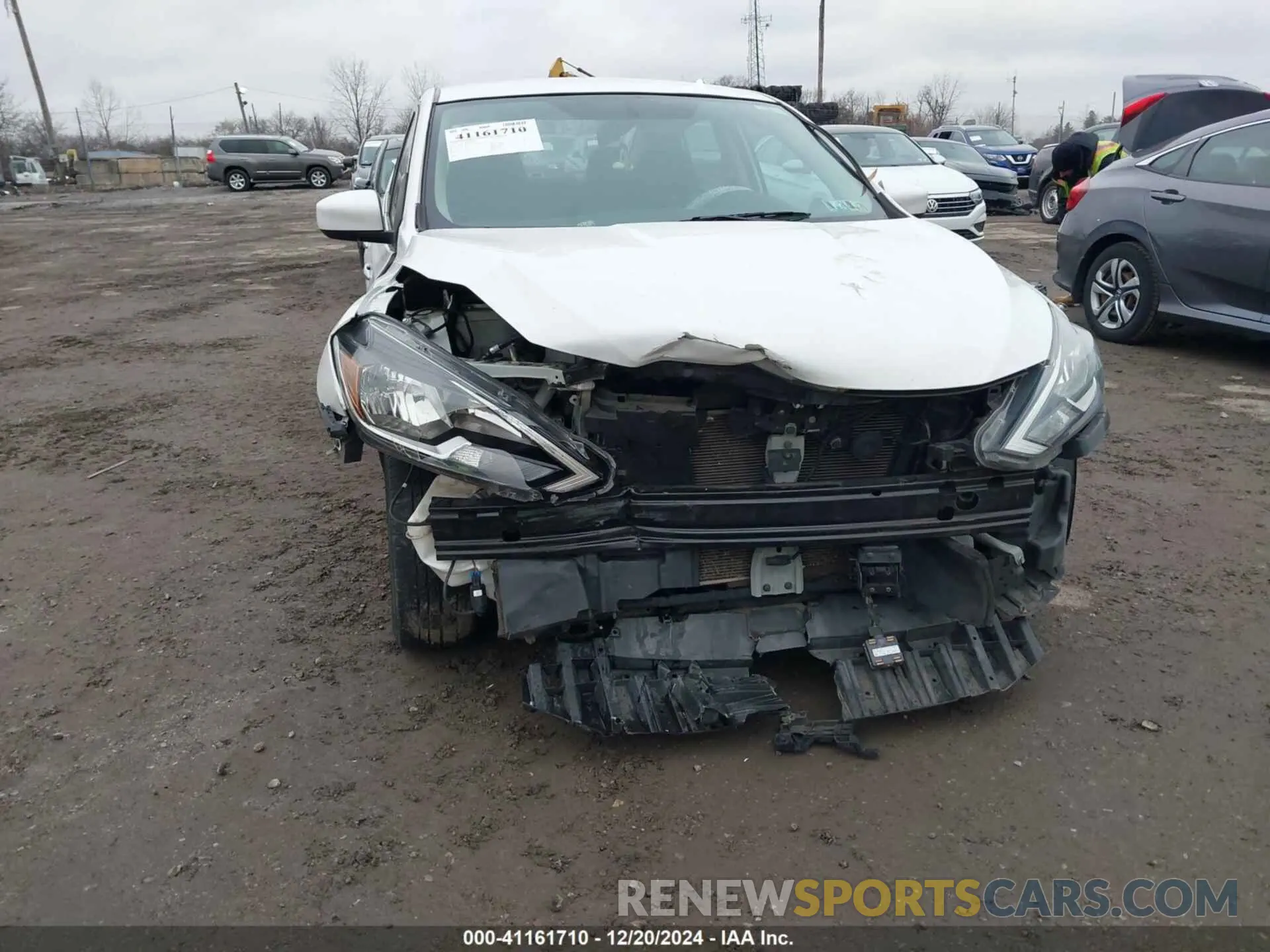 6 Photograph of a damaged car 3N1AB7AP2KY404514 NISSAN SENTRA 2019