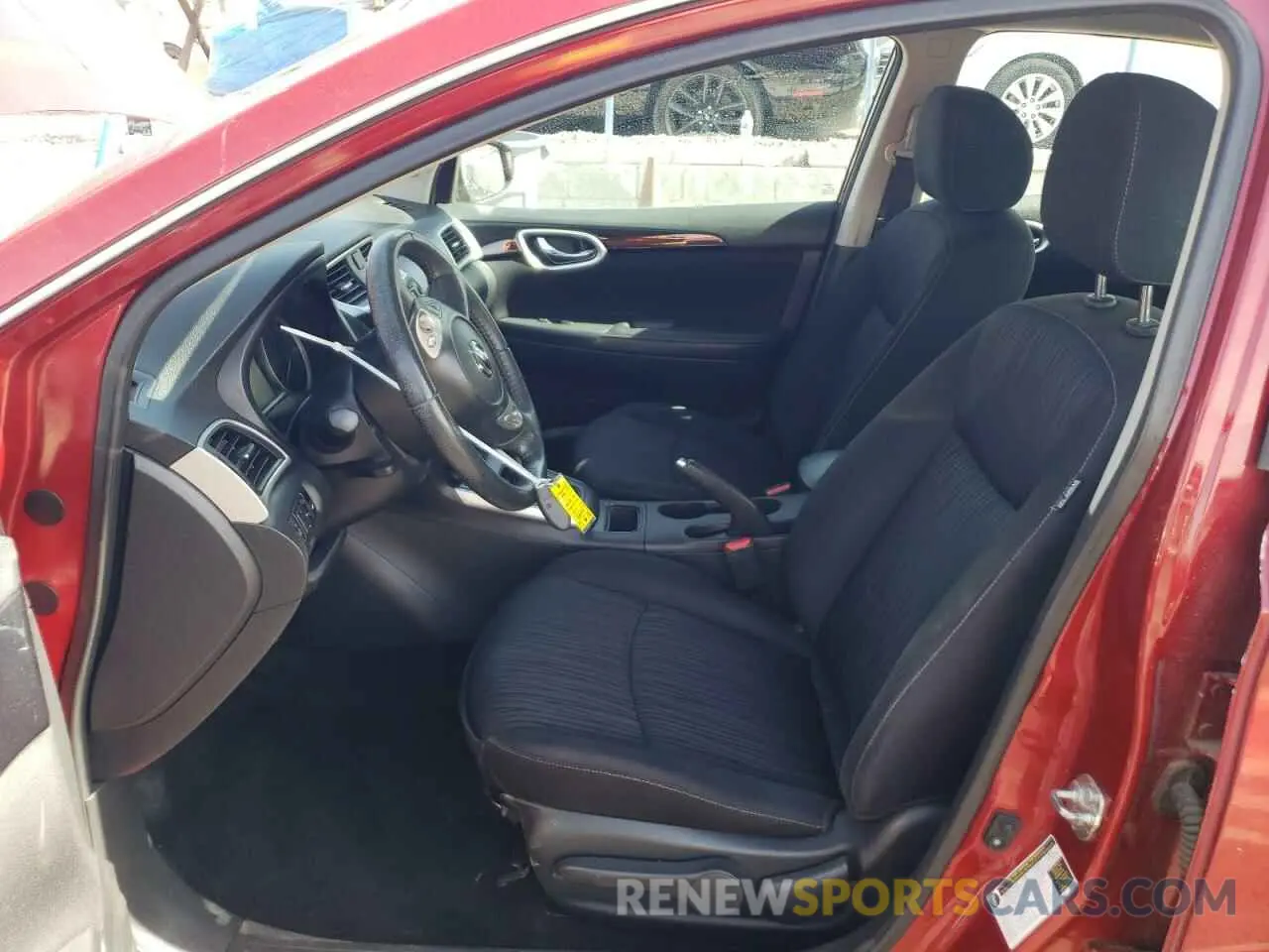 7 Photograph of a damaged car 3N1AB7AP2KY407784 NISSAN SENTRA 2019