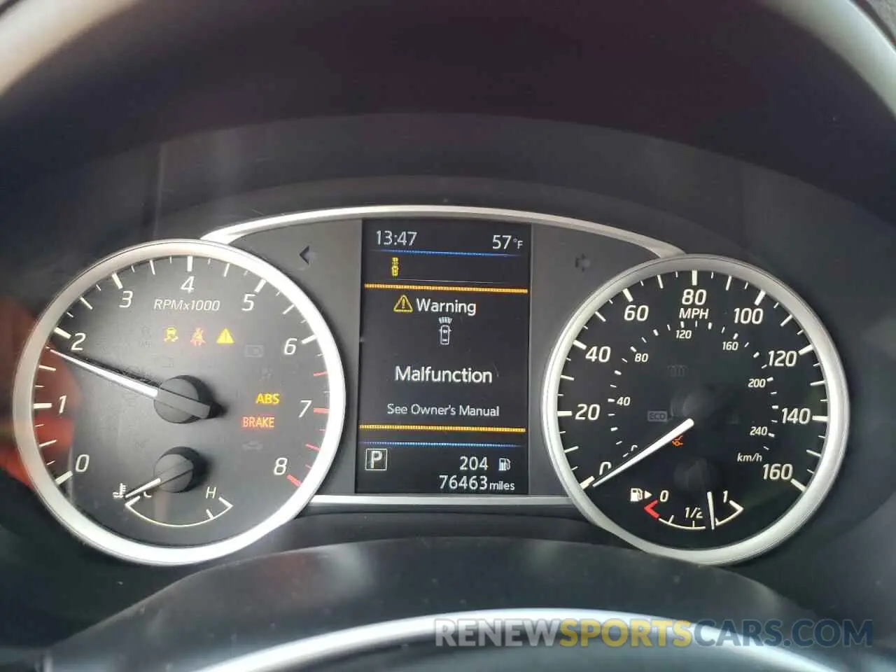 9 Photograph of a damaged car 3N1AB7AP2KY407784 NISSAN SENTRA 2019