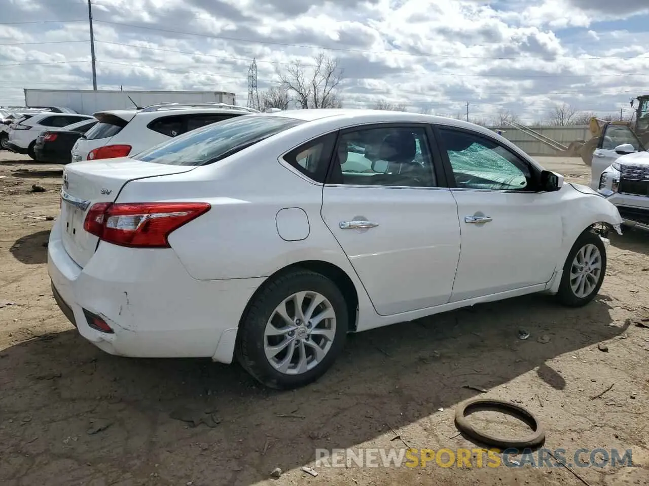 3 Photograph of a damaged car 3N1AB7AP2KY410622 NISSAN SENTRA 2019