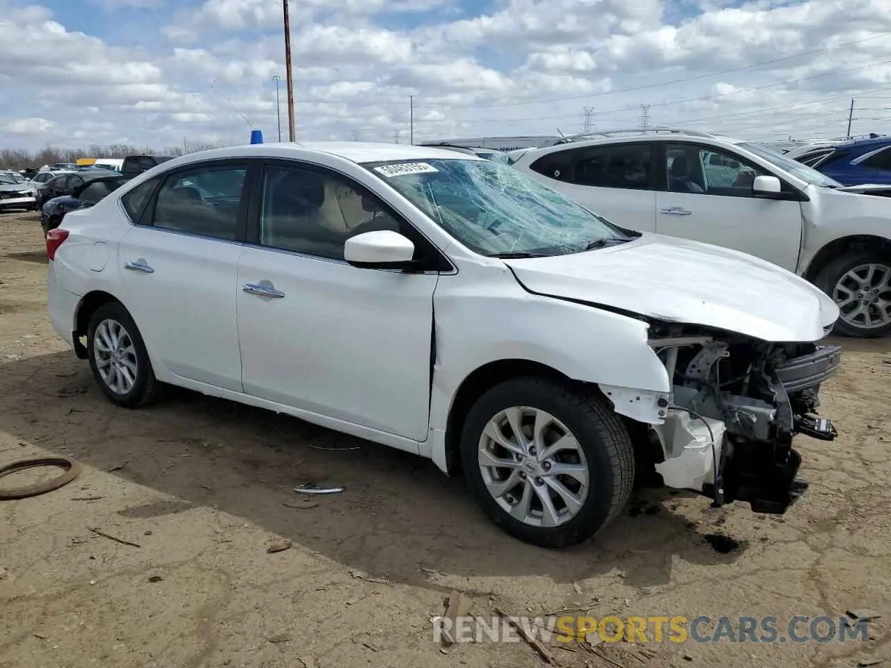 4 Photograph of a damaged car 3N1AB7AP2KY410622 NISSAN SENTRA 2019