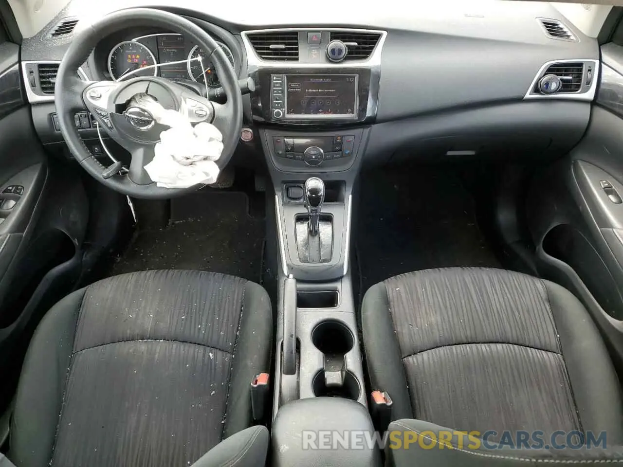 8 Photograph of a damaged car 3N1AB7AP2KY410622 NISSAN SENTRA 2019