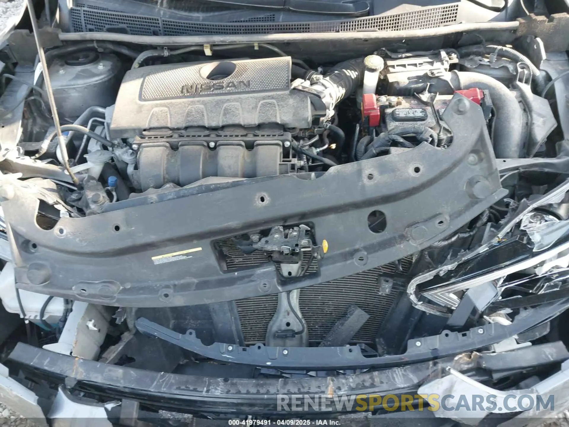 10 Photograph of a damaged car 3N1AB7AP2KY414394 NISSAN SENTRA 2019